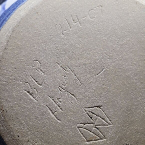 Splatter Bowl 10 Inch Ceramic Large Stoneware Glaze Shiny Large 3 Inch Tall - Picture 6 of 10